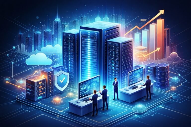 Read more about the article How Modern Data Centers Power Business Growth and Reliability