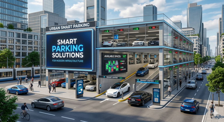 Read more about the article Smart Parking Solutions for Modern Infrastructure